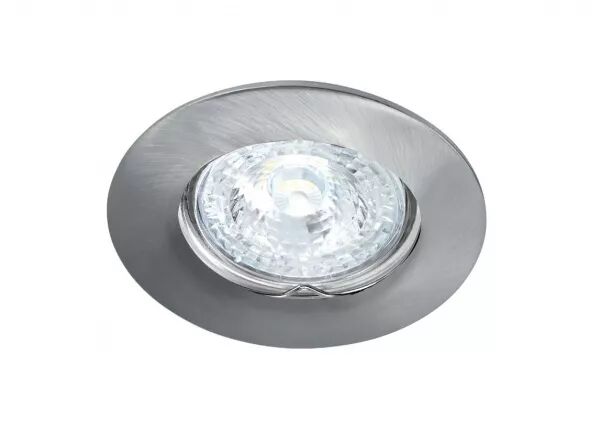 FIXO -12 - ENCASTR� GU5,3, ROND, FIXE, NICKEL, LPE NON INCL.