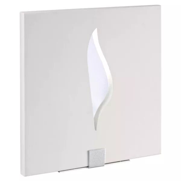 FLAMME - Applique Mur pl�tre, carr�, blanc, LED int�g. 3X1,2W 6300K 220lm (3023)