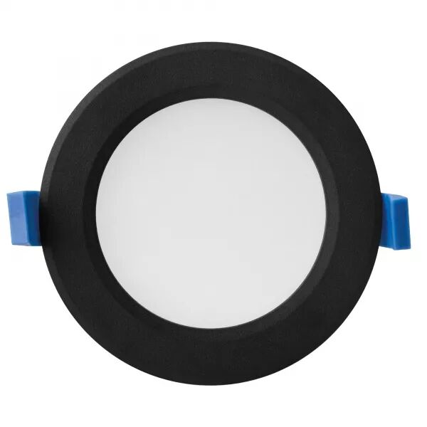 FLAT-ISO-DOWNLIGHT IP65 RECOUVR., 8W 750LM 2700/3000/4000K (3-CCT), NOIR