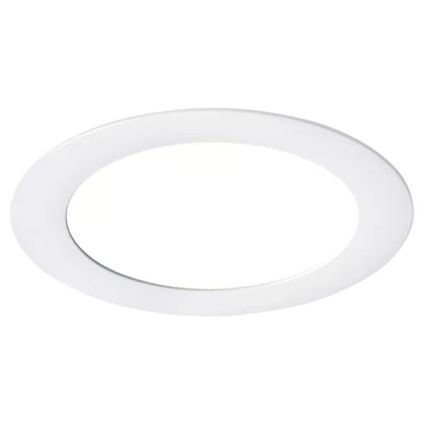 FLAT LED-Downlight plat rond fixe blanc 110� LED int�g 20W 4000K 1700lm dimmable (50379)