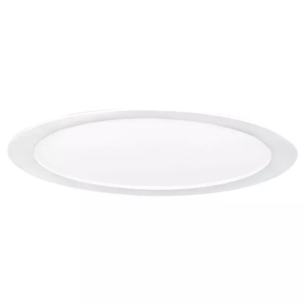 FLAT LED-Downlight plat rond fixe blanc 110� LED int�g 30W 4000K 2500lm dimmable (50380)