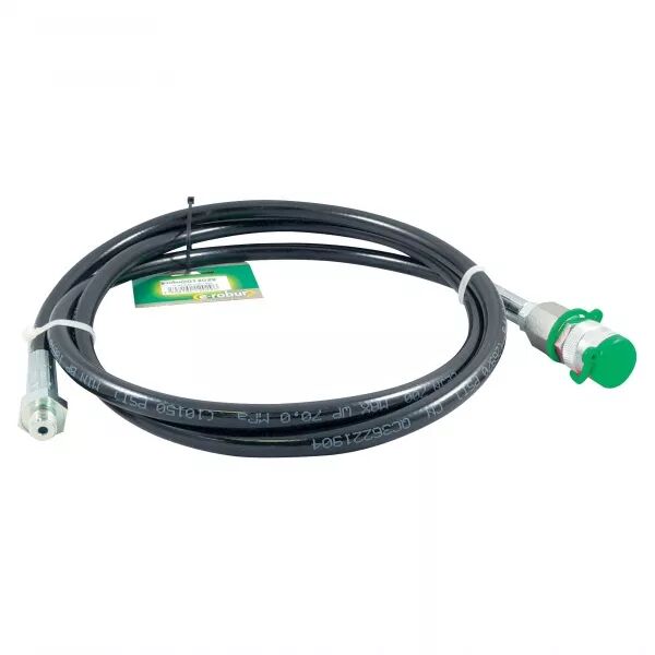 Flexible hydraulique 700 bars, 1,80m, 1/4 M � visser et F rapide (012029)