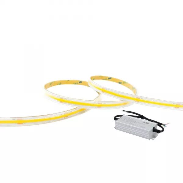 FLEXICOB 8 RUBAN 24V LED COB 3000K 51W 3900LM 50000H 120� IP65 IRC<90 DRIVER