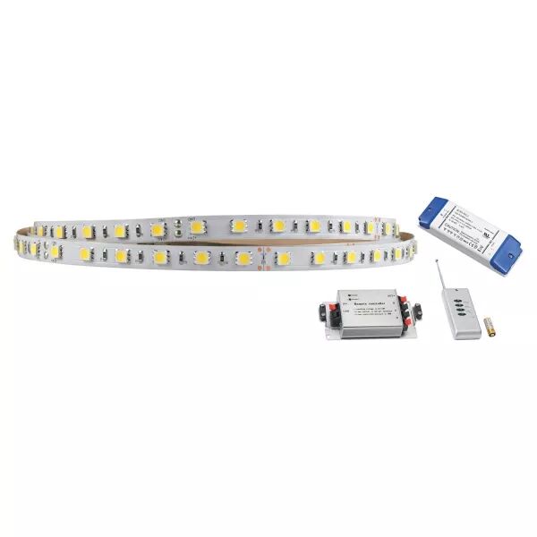FLEXO-Ruban n/protg. IP20 24V 17,2W/m 65 LED/m RGB, lg 3m, alim.incl. (55208)