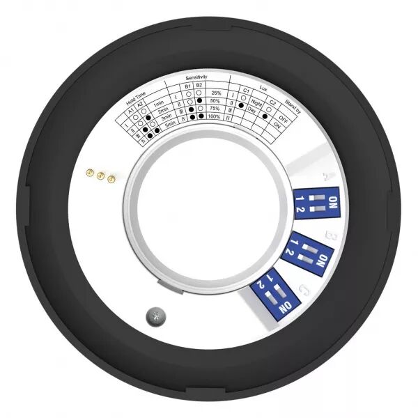 FLINT 6W 3-CCT SENSOR NOIR (11064)