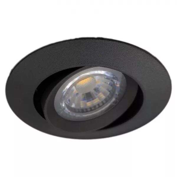 FOLK Spot 7W noir fixe CTC ZIGBEE (FOL6BZIG)