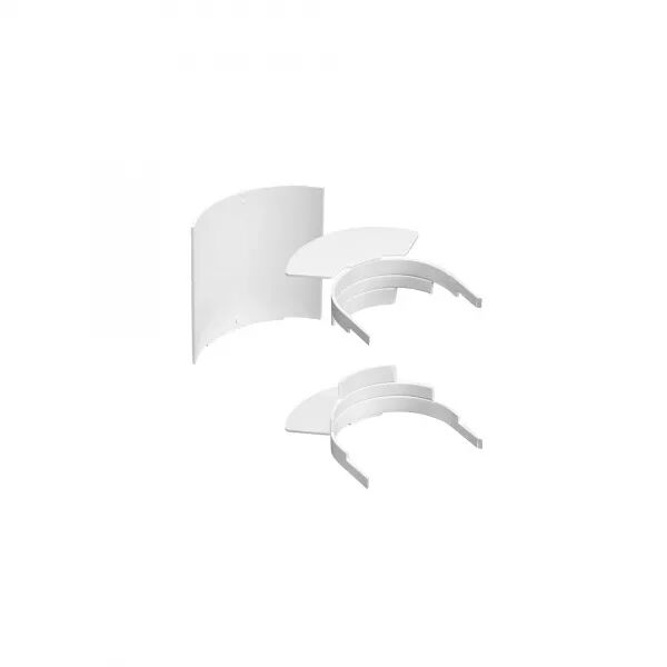 Fond d\'angle int�rieur VDI-Pour goulottes Logix 45 sauf 50x50mm-PVC Blanc Artic