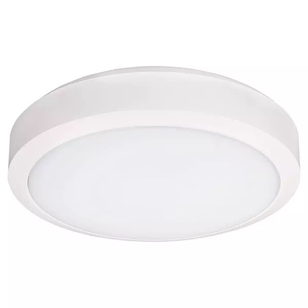 GAIA - Hublot Ext. IP65 IK09, blanc, LED int�g. 15,5W 4000K 1500lm, a/sensor (50730)