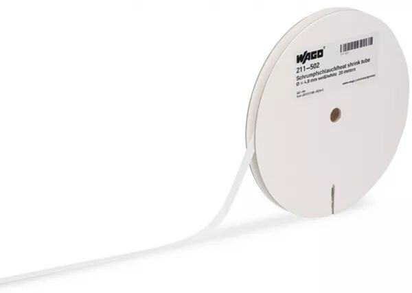 GAINE THERMO-R�TRACTABLE BLANCHE � 19MM - 15M