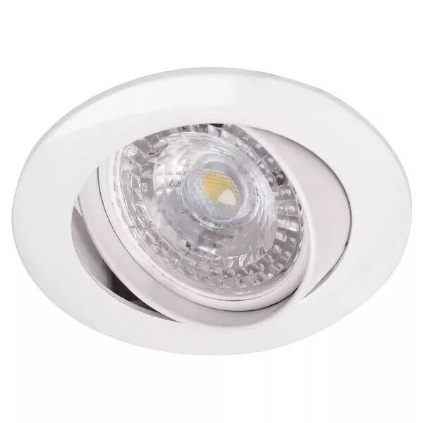 GALAXY - Encastr� GU10, rond, basc., blanc, a/lpe LED 4,5W 4000K 500lm incl. (51055)