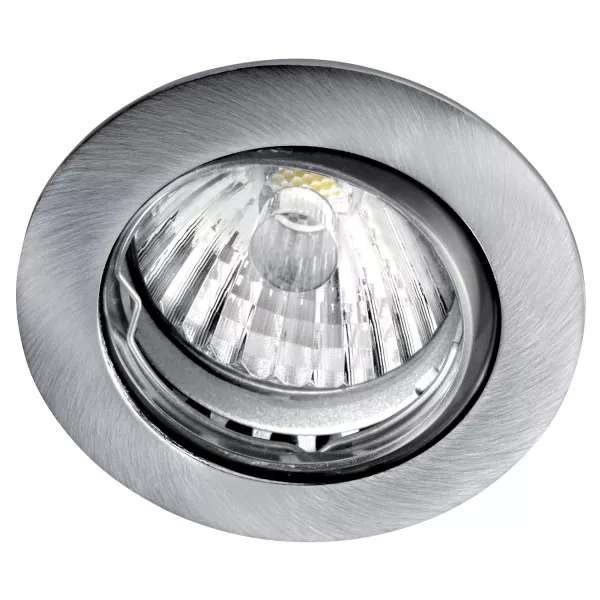 GALAXY - Encastr� GU10, rond, basc., nickel, a/lpe LED 10W 4000K 750lm incl. (51039)