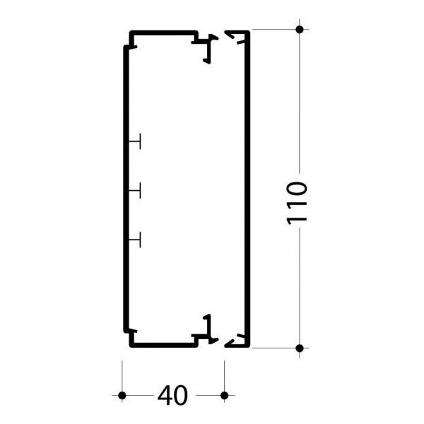 GOUL LIFEA 40X110 ECLISSES PUR (LFF4011009016)