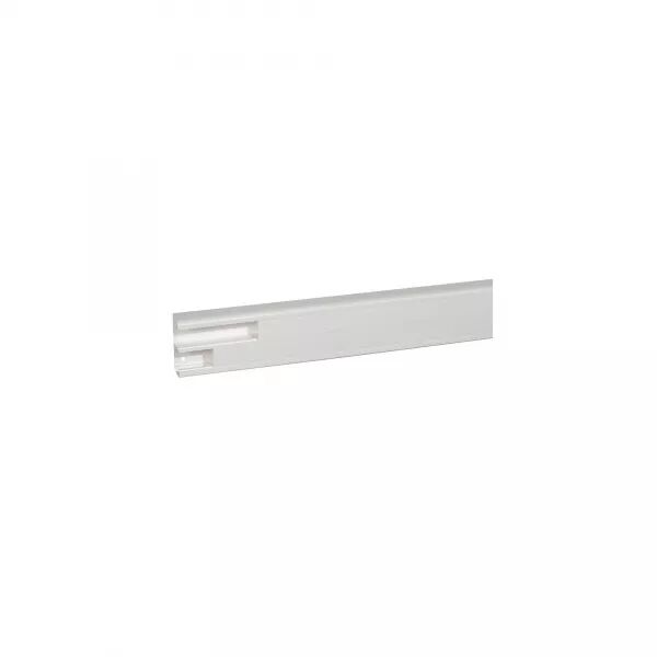 GOULOTTE 2 COMPARTIMENTS � CLIPPAGE DIRECT 50X130MM MOSAIC - BLANC ANTIMICROBIEN