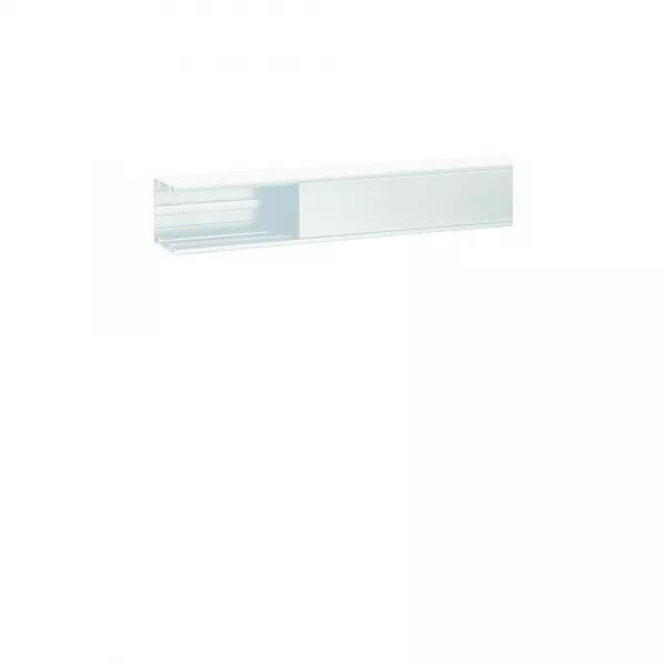 GOULOTTE D\'INSTALLATION GBD 50X50MM 1 COMPARTIMENT PVC BLANC