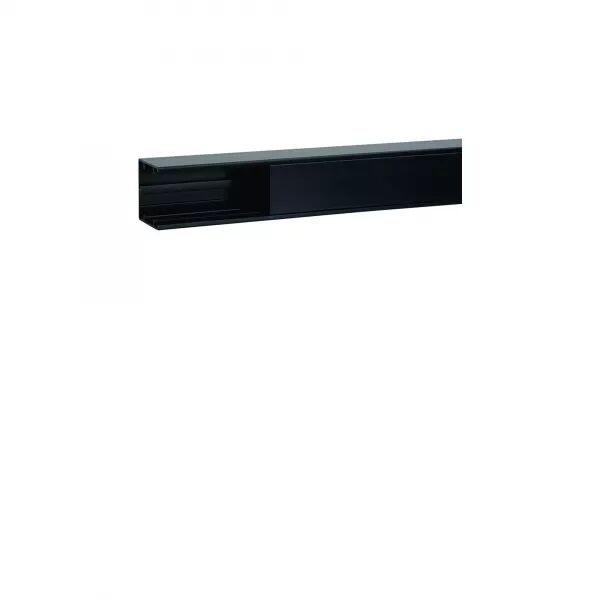 GOULOTTE D\'INSTALLATION GBD 50X50MM 1 COMPARTIMENT PVC NOIR