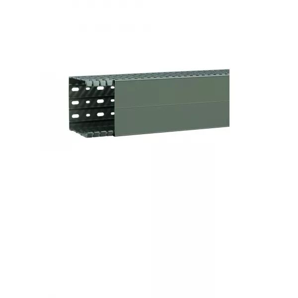 GOULOTTE DE C�BLAGE BA7A 100X100MM PVC GRIS PIERRE