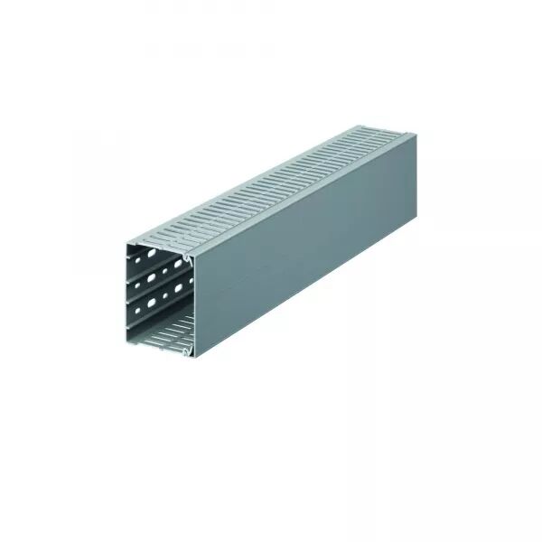 GOULOTTE DE C�BLAGE BA7A 80X100MM PVC GRIS PIERRE