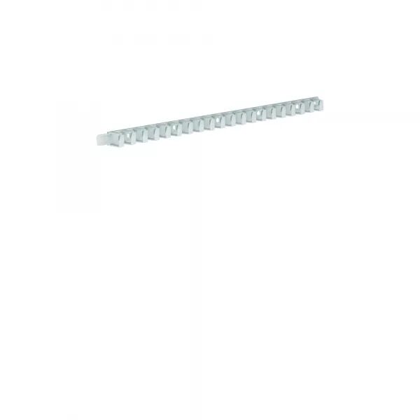 GOULOTTE DE C�BLAGE FLEXIBLE POLYAMIDE SANS HALOGENE 10MM L=0,25M GRIS CLAIR