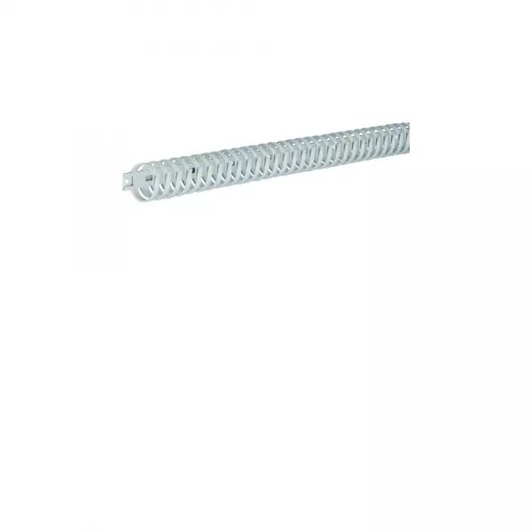 GOULOTTE DE C�BLAGE FLEXIBLE POLYAMIDE SANS HALOGENE 30MM L=0,5M GRIS CLAIR