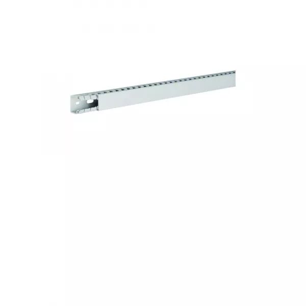 GOULOTTE DE C�BLAGE SANS HALOG�NE BEHA-SET 25X25MM PC-ABS GRIS CLAIR