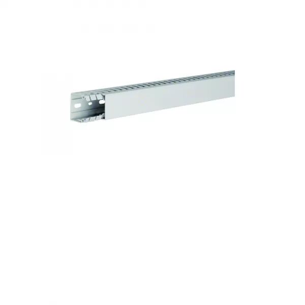 GOULOTTE DE C�BLAGE SANS HALOG�NE BEHA-SET 40X40MM PC-ABS GRIS CLAIR
