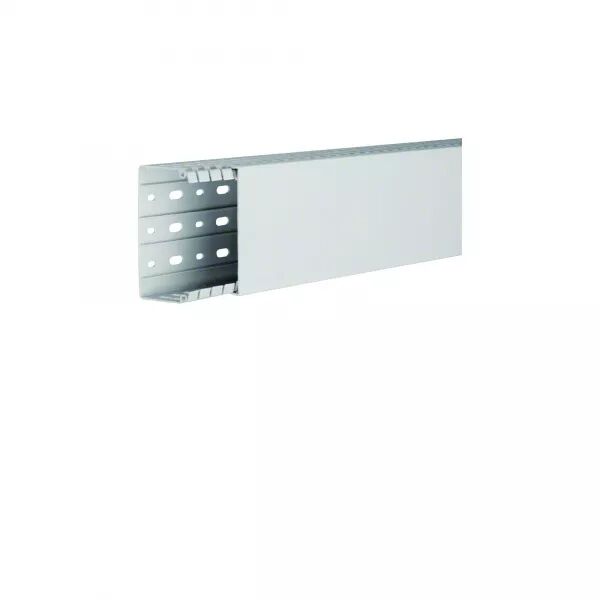 GOULOTTE DE C�BLAGE SANS HALOG�NE BEHA-SET 60X100MM PC-ABS GRIS CLAIR
