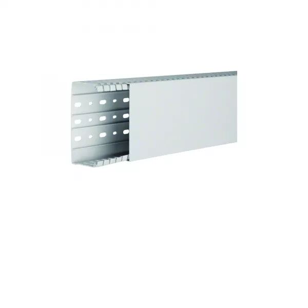 GOULOTTE DE C�BLAGE SANS HALOG�NE BEHA-SET 60X120MM PC-ABS GRIS CLAIR