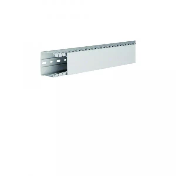 GOULOTTE DE C�BLAGE SANS HALOG�NE BEHA-SET 60X60MM PC-ABS GRIS CLAIR