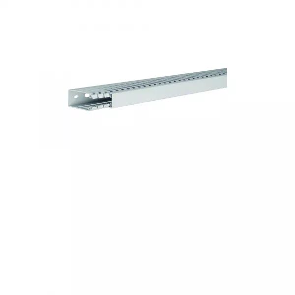 GOULOTTE DE C�BLAGE SANS HALOG�NE EN PC-ABS BEHA-SET 60X25MM PC-ABS GRIS CLAIR
