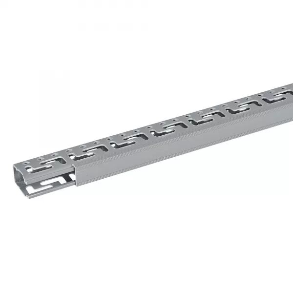 Goulotte de c�blage Segma oblongue- 25mmx40mm- Fond+couvercle - Longueur 2m-PVC