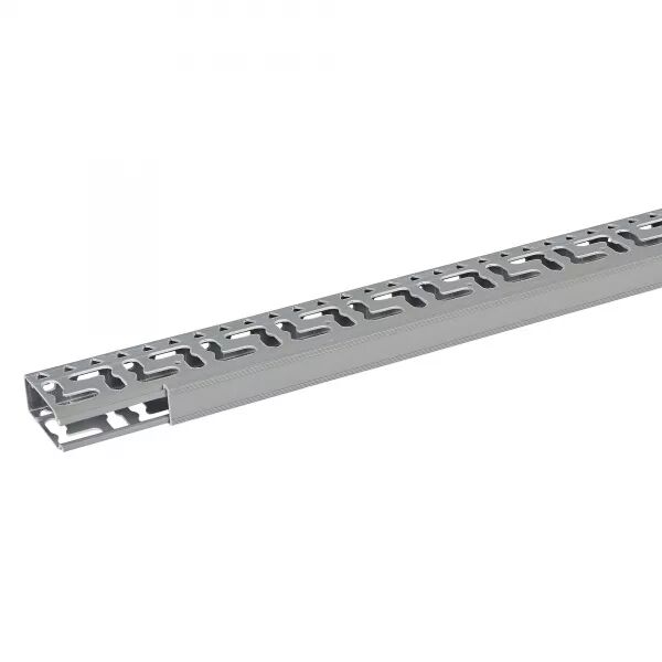 Goulotte de c�blage Segma oblongue- 25mmx60mm- Fond+couvercle - Longueur 2m -PVC