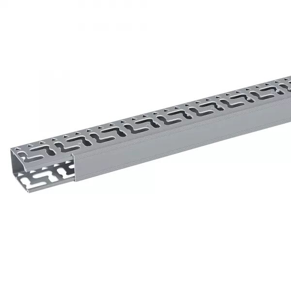 Goulotte de c�blage Segma oblongue- 40mmx60mm- Fond+couvercle - Longueur 2m -PVC