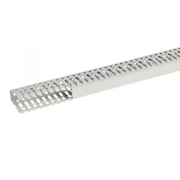 Goulotte de c�blage Segma sans halog�ne - 25x60mm - Fond+couvercle - Longueur 2m