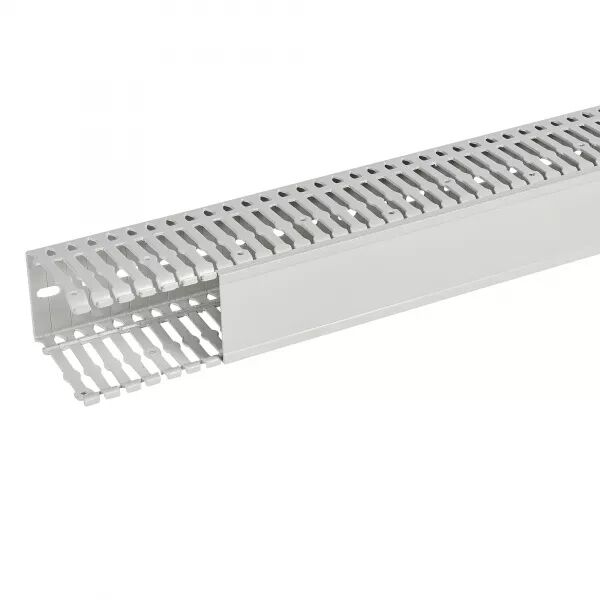 Goulotte de c�blage Segma sans halog�ne - 60x80mm - Fond+couvercle - Longueur 2m