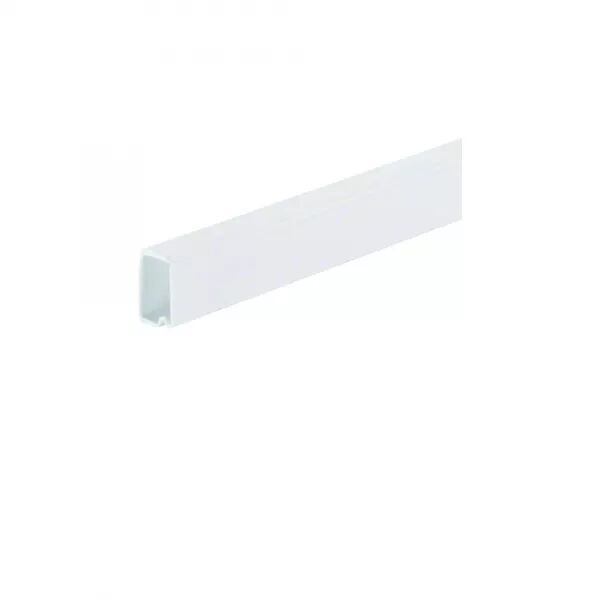 GOULOTTE DE DISTRIBUTION ADH�SIVE 10X15MM 1 COMPARTIMENT PVC BLANC