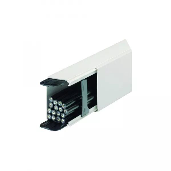 GOULOTTE DE DISTRIBUTION CLOISONNABLE LIFEA LFF 60X90MM PVC BLANC