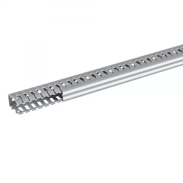 GOULOTTE LINA 25 25X40MM PVC GRIS RAL7030 - LONGUEUR 2M