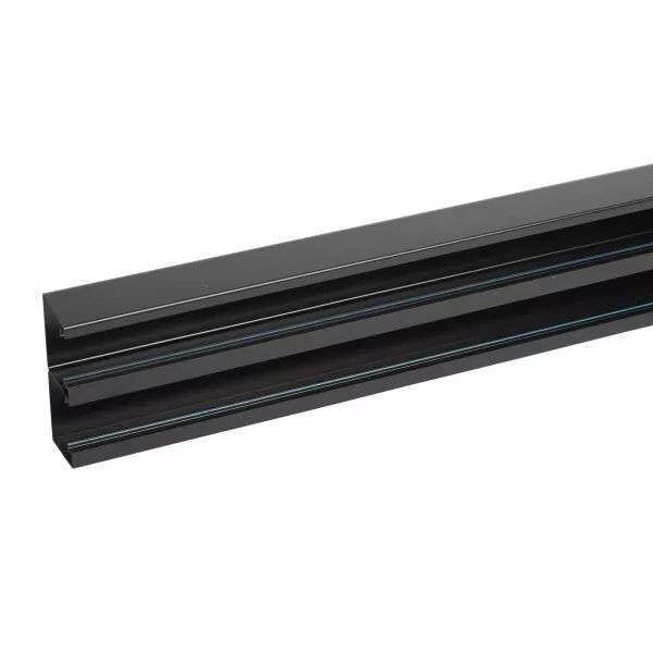 Goulotte Logix 45 - 130x50mm - 2 compartiments-2m -Livr� sans couvercle-PVC Noir