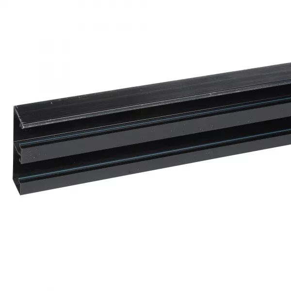 Goulotte Logix 45 - 160x50mm - 2 compartiments - Livr� sans couvercle - PVC Noir