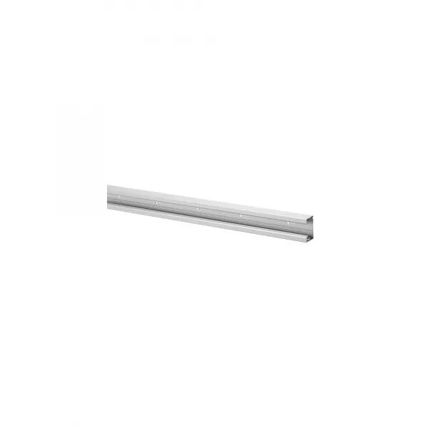 Goulotte Logix 45 - 85x50mm - 1 compartiment-fond livr� sans couvercle-Aluminium