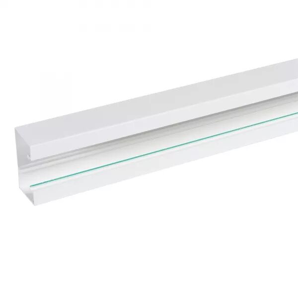 Goulotte Logix 45 antimicrobienne-85x50mm-1 compartiment-2m-Livr� sans couvercle