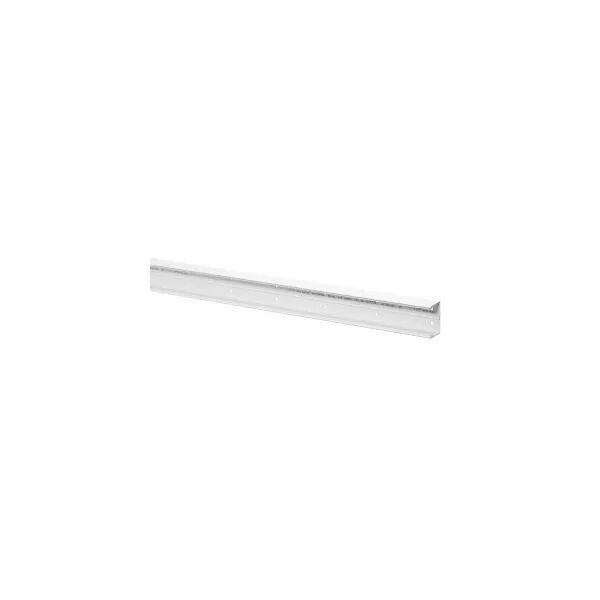 Goulotte Logix Universel - 85x50mm-1 compartiment-Sans couvercle-PVC Blanc Artic