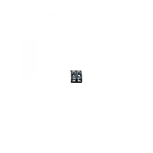 GRIFFE POUR RAILS EN 60715 - LARG. 35MM - TROUS POUR VIS M4 ET M6