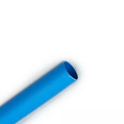 GTI 3000 24/8MM GAINE THERMOR�TRACTABLE PAROI MINCE EN BARRE DE 1M BLEU