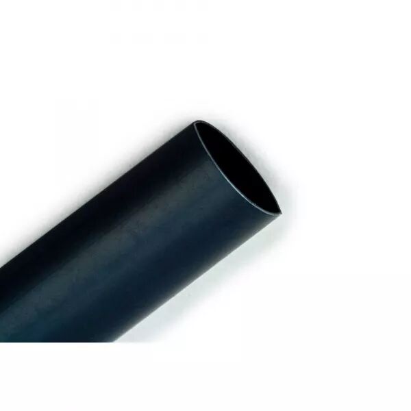 GTI 50,8/25,4MM GAINE THERMOR�TRACTABLE PAROI MINCE EN BARRE DE 1M NOIR
