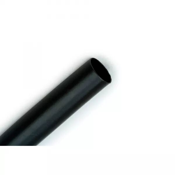 GTI-A 3000 18/6MM GAINE THERMOR�TRACTABLE PAROI MINCE BARRE DE 1M NOIR + ADH�SIF