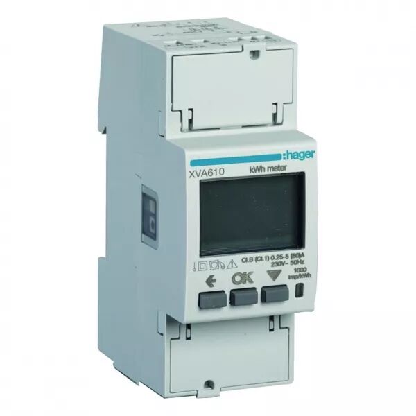HAGER - Compteur mono pour optim. solaire pour witty one avec XVA245, witty plus et flow (XVA610)