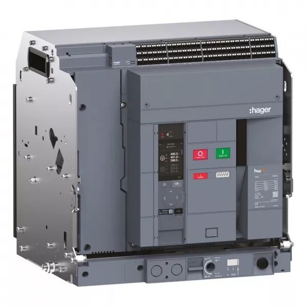HAGER - Disjoncteur Ouvert complet HW2 100kA 2500A 4P D�brochable TU sentinel Energy (HF2S425DEIH-MTS)