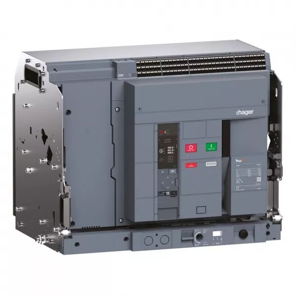 HAGER - Disjoncteur Ouvert complet HW4 120kA 4000A 4P D�brochable TU sentinel Energy (HF4P440DEKH-MTS)