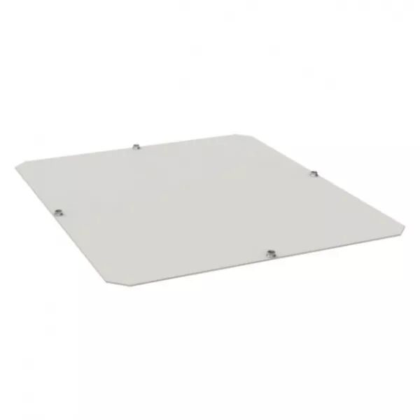 HAGER - Plaque entr�e pr�d�coupes plaque passe c�bles ouverte basse quadro evo 1000x600 (FN10060DR)